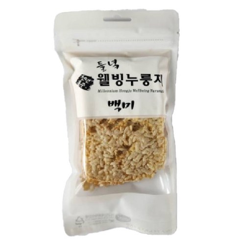 들녘 웰빙 백미 누룽지, 80g, 6개