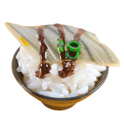 리나블루 일식당 덮밥 돈부리 모형 5cm, 생선초밥2