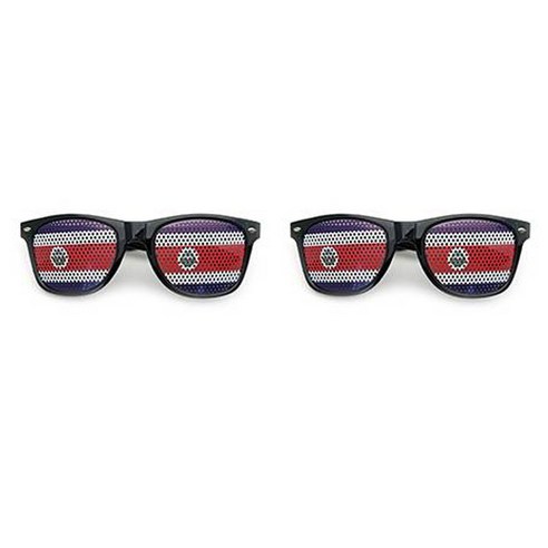 알로데 월드 플래십 소품 안경, TYPE26코스타리카, 2개