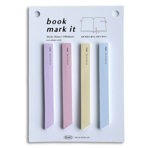 플레픽 점착식 북마크 잇, 코튼 캔디, 1개입, 1개