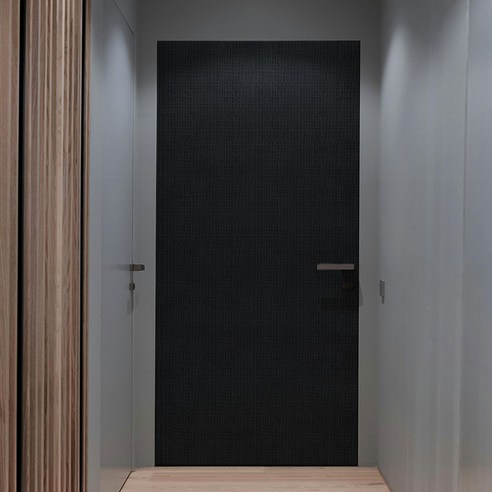 시트나라 현관문시트지 2p, 엠보블랙, 100 x 210 cm