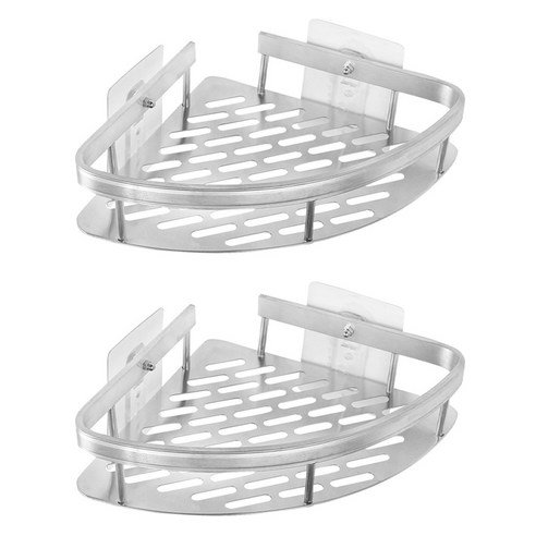 화장실선반 추천 상품무식이네 공간활용 무타공 코너형 욕실선반 제품 사진
