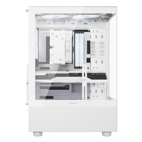 주연테크 2024 MARINE 라이젠5 라이젠 5000 시리즈 라데온 RX 6400, 화이트, D35664-W, 512GB, 16GB, Free DOS