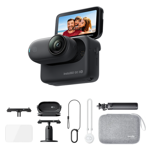 인스타360 얼티밋 번들 액션캠 128GB 인스타360 GO 3S, 인스타360 GO 3S(블랙), 블랙