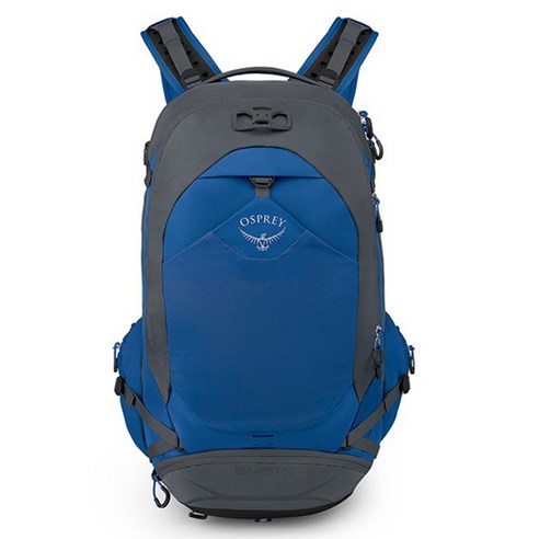 오스프리 에스케이피스트 30 30L 배낭, 방수커버 포함 – 포스탈 블루 오스프리카이트36