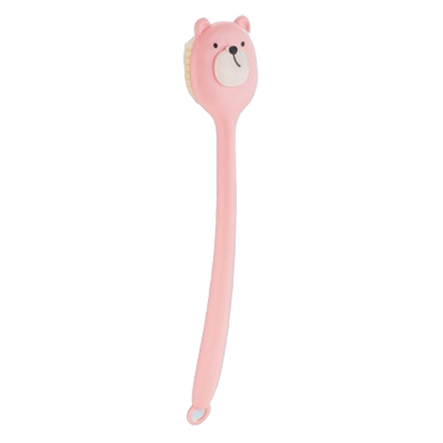 지비비 곰돌이 바디 등 샤워솔, 핑크, 1개, 1개입
