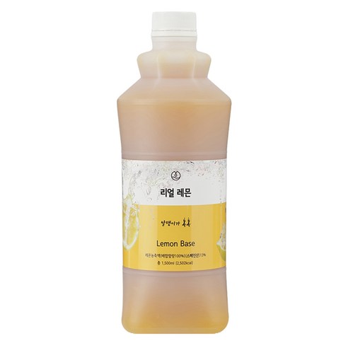 청담라이프 리얼 레몬 원액농축액, 1500ml, 1개