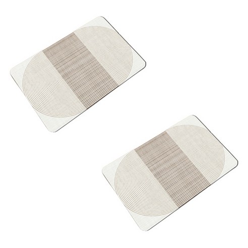 블럭마트 논슬립 규조토 발매트, type7, 2개