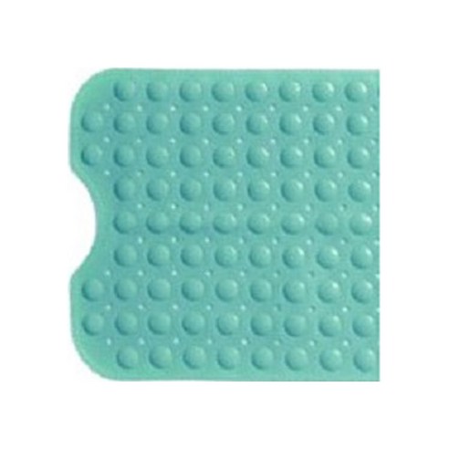 블럭마트 심플 욕실 미끄럼방지 매트 53 x 53 cm, 에메랄드, 1개