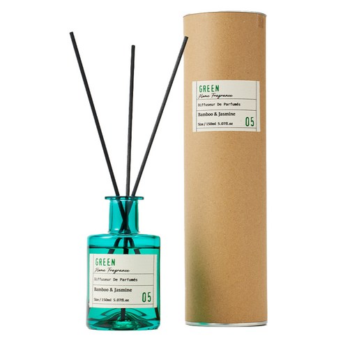 아로마코 컬러 디퓨저, 컬러 그린, 150ml, 1개