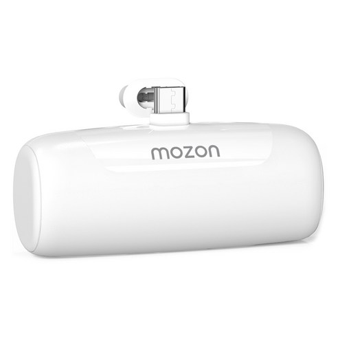 모즈온 일체형 도킹형 미니 보조배터리 5000mAh C타입