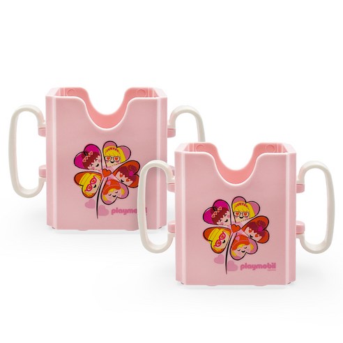 플레이모빌 블루 우유두유 홀더와 미니팩 홀더 세트, 1세트 베지밀토들러2