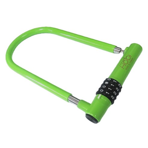 호비 대만 U자형 자물쇠, GREEN, 1개