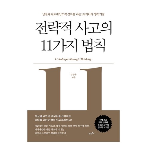 전략적 사고의 11가지 법칙, 포르체, 김성준
