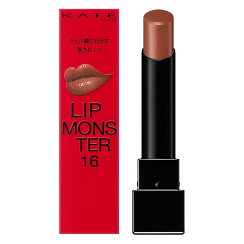 케이트 립 몬스터 립스틱, 16 텐 빌리언 샌드씨, 3g, 1개