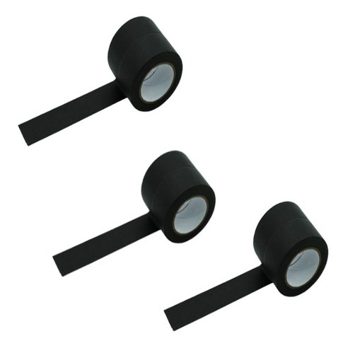 만들하비 컬러 종이 마스킹 테이프 2cm x 13m, 블랙, 6개