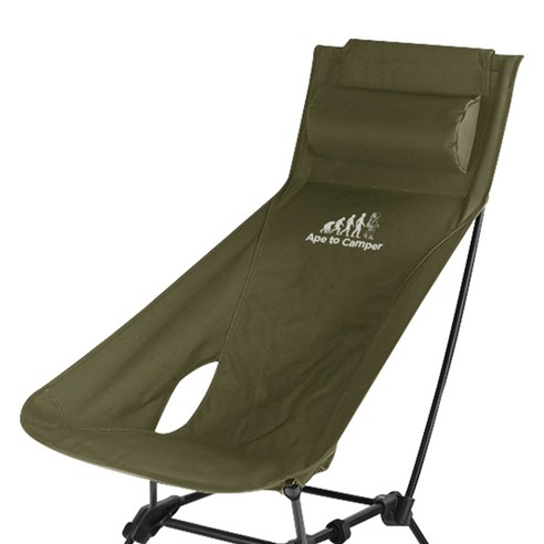 에입투캠퍼 Ape to Camper 쏙 체어 캠핑의자 L, 카키, 1개