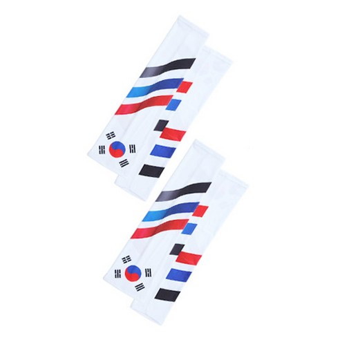 파티해 응원 대한민국 팔토시 세트, 태극기, 2세트