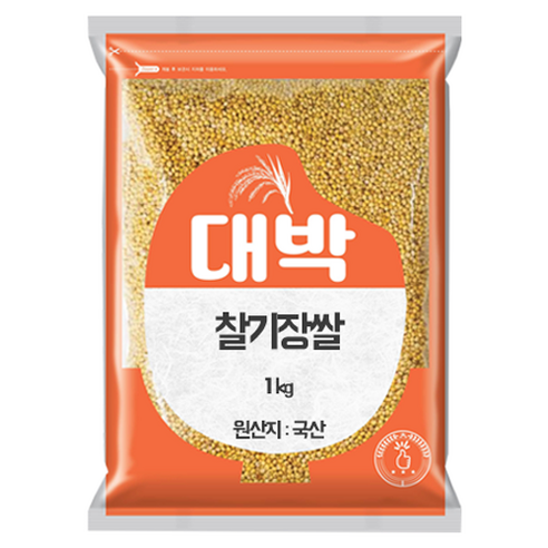 대박 찰기장쌀, 1kg, 2개