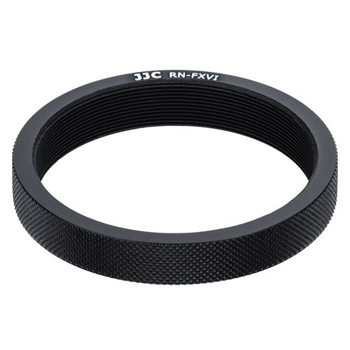 JJC 후지필름 X100VI X100V X100F X100T X70 카메라 렌즈 어댑터 링 RN-FXVI, 1개, RN-FXVI(블랙)