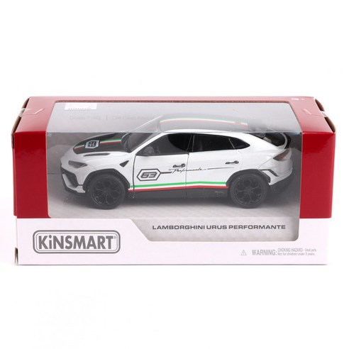 킨스마트 람보르기니 우루스 퍼포만테 KT5447W, 화이트, 1개