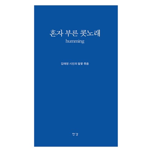 혼자 부른 콧노래, 한강, 김태영