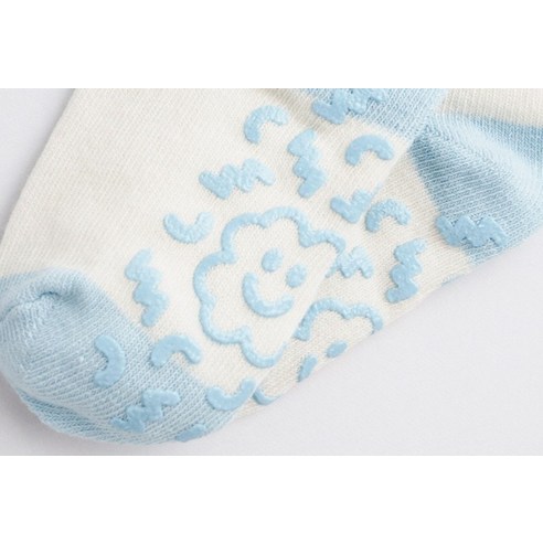 우리 아이 발에 행복을 신겨주세요: 비바세븐 아동용 위시 미끄럼방지 중목 양말