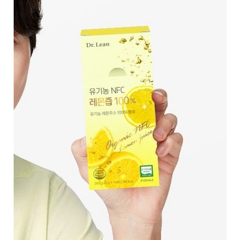 닥터린 유기농 NFC 레몬즙 14p, 280g, 4개