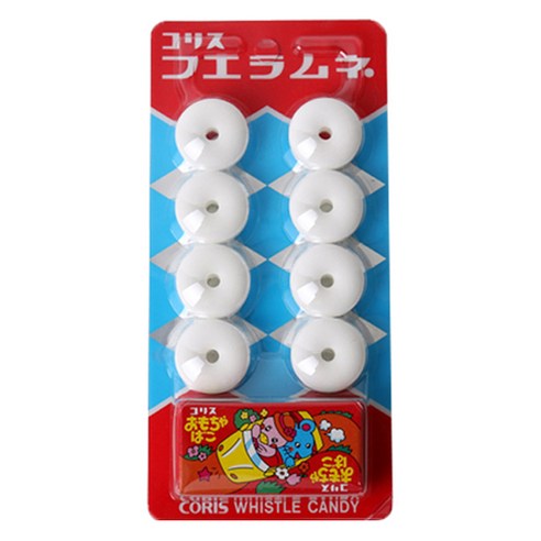 코리스 휘슬라무네 휘파람 사탕 소다맛, 22g, 1개