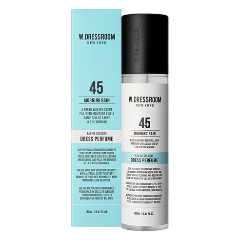 더블유드레스룸 드레스퍼퓸, No 45 모닝레인, 160ml, 1개