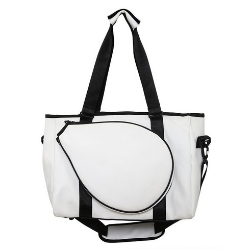 마샤투 배드민턴 라켓 운동가방 크로스백, 화이트, 1개