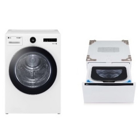 LG전자 트롬 오브제컬렉션 건조기 + 미니워시 세트 RD20WNAX 20kg + 4kg 방문설치, 화이트