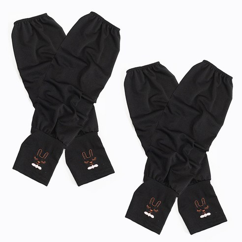 씨티컴퍼니 여성용 골프 운전 손등커버 팔토시 양손착용 세트, 핑크, 2세트