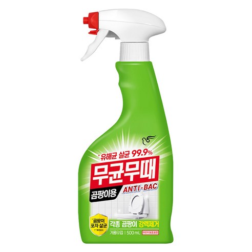 무균무때 안티박 곰팡이용 세정제, 500ml, 1개