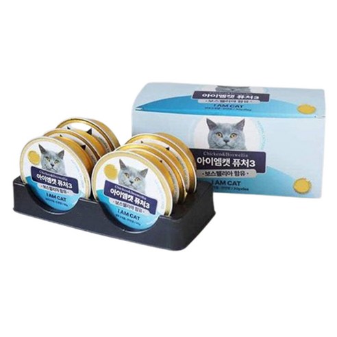 아이엠캣 고양이 퓨처3 습식사료, 30g, 6개, 치킨(보스웰리아 함유)