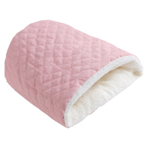 데이소이 아늑한 고양이 침낭 숨숨집, 핑크, 1개