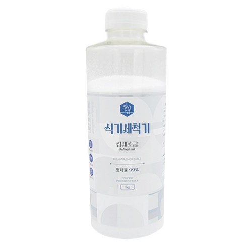 쳥년소금 식기세척기 정제소금, 1개, 1kg