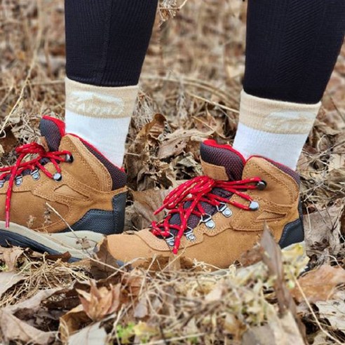 산로 등산양말, 아이보리, 1개