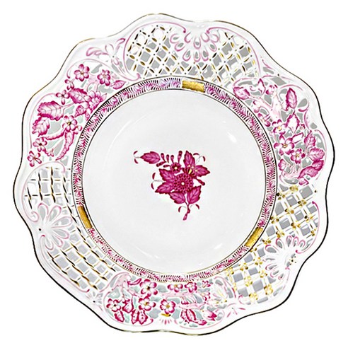 Herend 아포니 월 플레이트 210, 퍼플, 1개