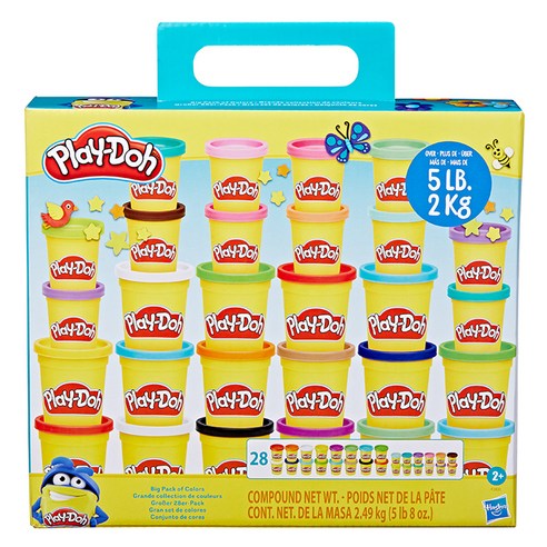 플레이도우 해즈브로 칼라도우 28p, 혼합색상, 113g, 1세트
DIY 플레이도우 해즈브로 칼라도우 28p, 혼합색상, 113g, 1세트
DIY