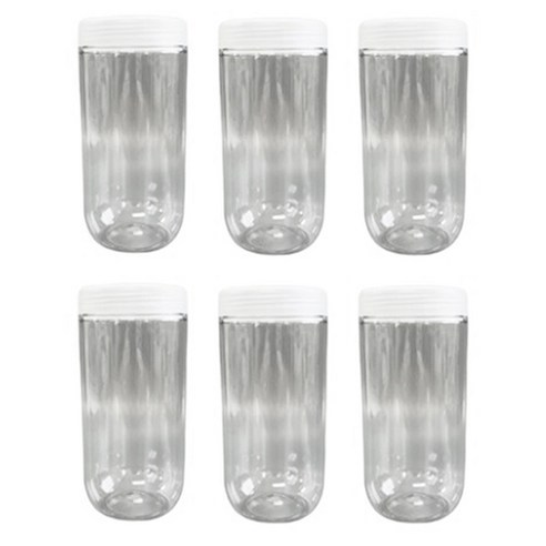 생활을그리다 냉장고 정리 pet 공병 라운드, 6개, 700ml