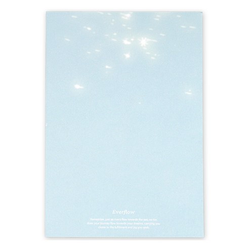 대시앤도트 2025 에버플로우 먼슬리 다이어리, 03 마린플로우, 1개, 130 x 186 x 5 mm