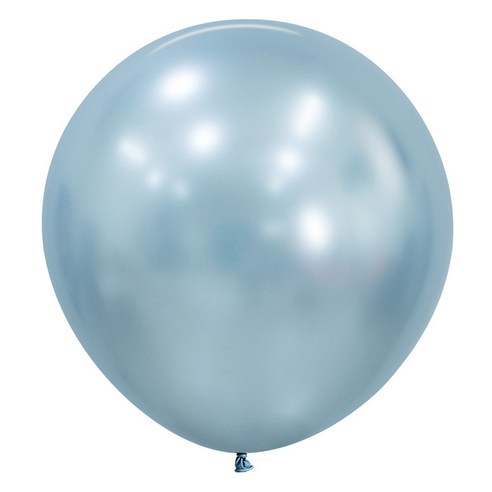 셈퍼텍스 풍선 60cm, 실크 아크틱블루, 10개