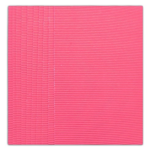 마다꾸미 컬러 골판지 10p, 11 핑크, 1개