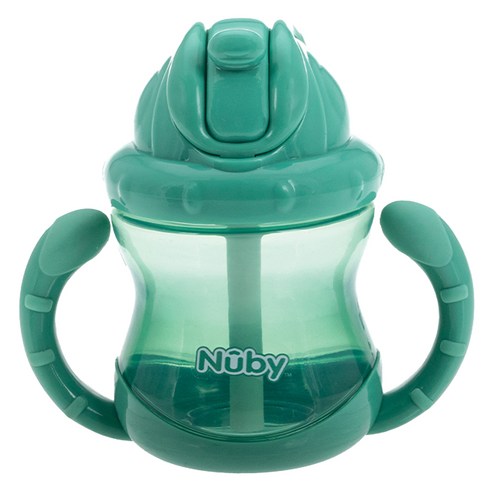 누비 무당벌레 빨대컵 240ml, 뉴트럴그린, 1개