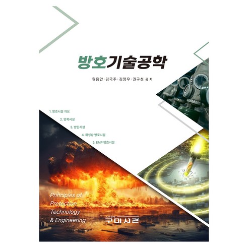 방호기술공학, 원용안, 김국주, 김양우, 권구성, 구미서관
