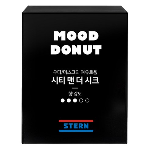 스턴 무드도넛 차량용 방향제 리필, 1개, 시티맨더시크