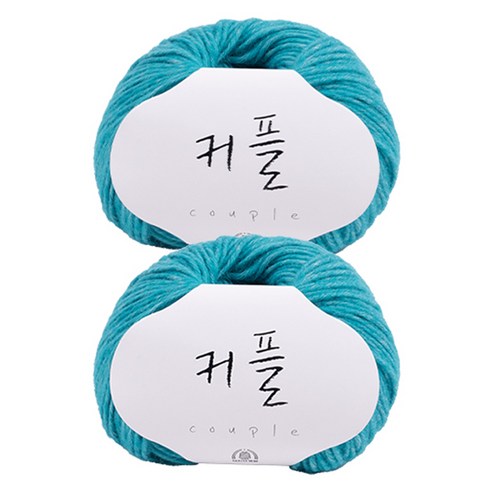 커플 뜨개실, 111 에메랄드, 2개