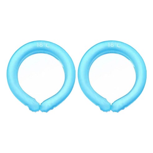 아리코 스포츠 아이스 넥쿨러, 블루, 2개