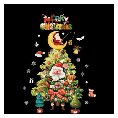 소니오 러블리 트리 인테리어 스티커, 14 디어트리